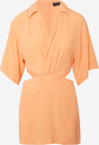 Robe Dorothy Perkins Petite en orange : devant