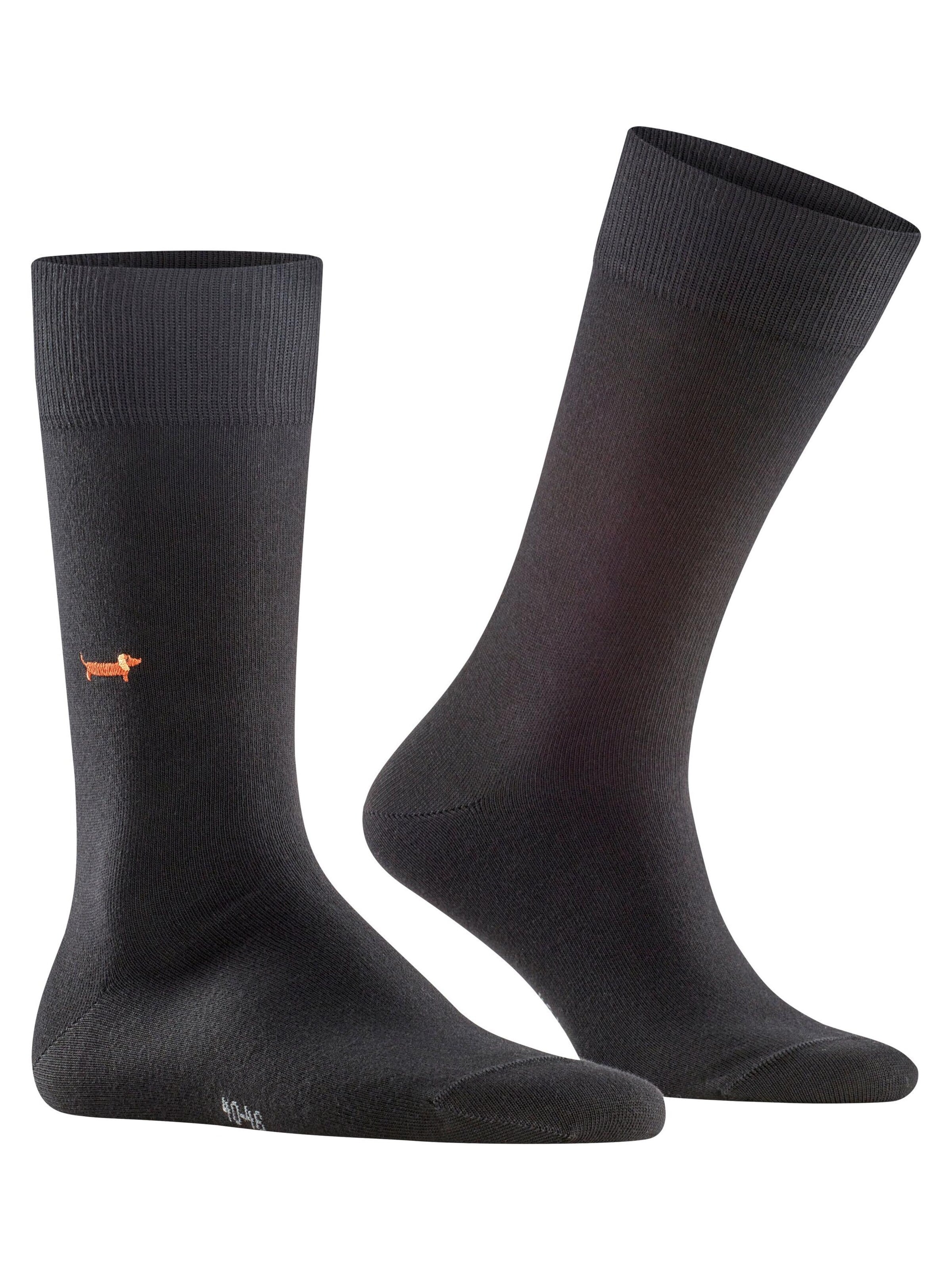 BURLINGTON Socken 'Brit Style' in Schwarz: Vorderseite