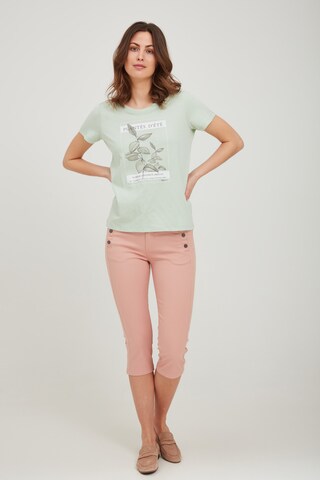 Slimfit Pantaloni di Fransa in rosa