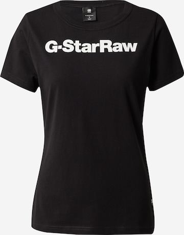 G-Star RAW Póló - fekete: elől