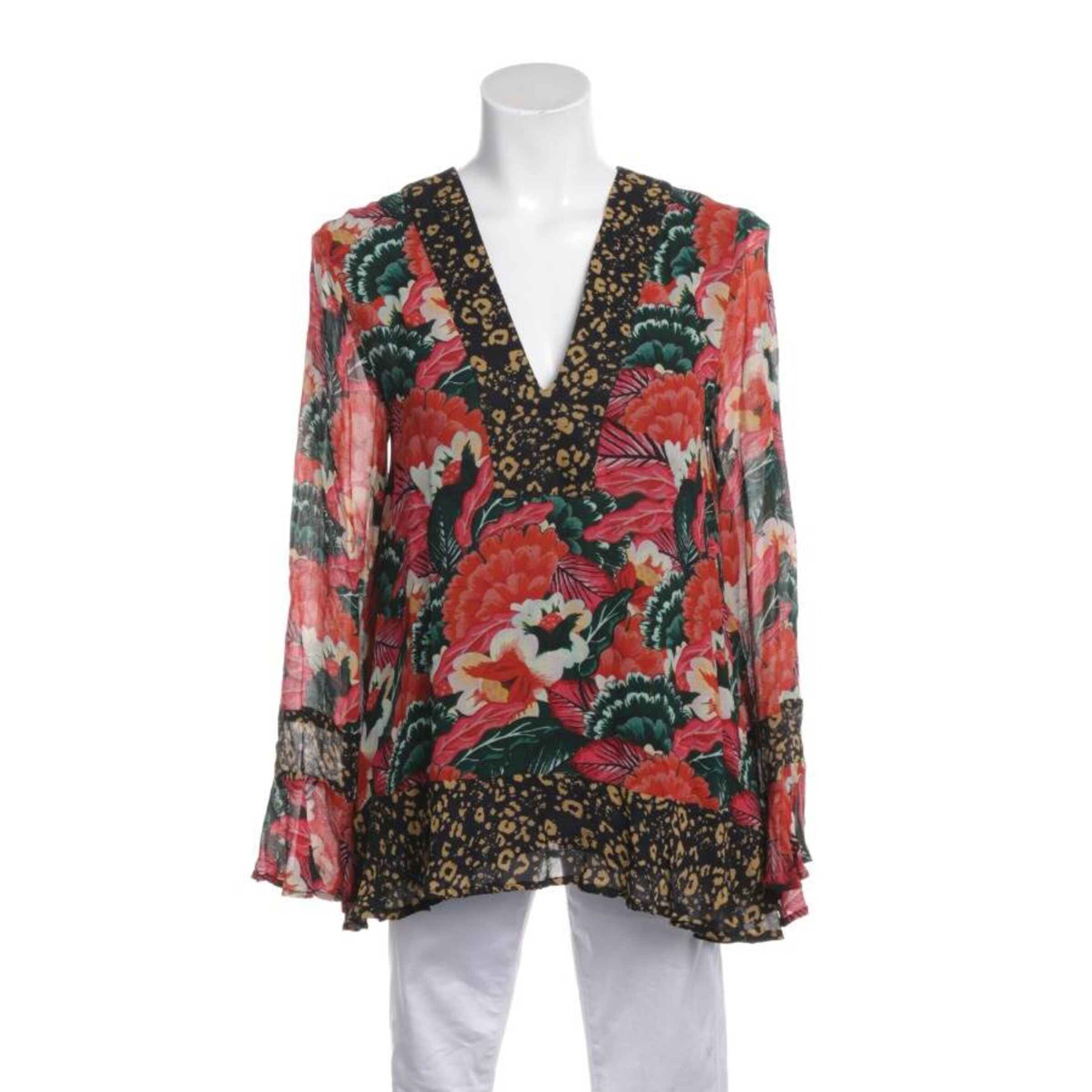 Frogbox Blouse & Tunic in XS in Mixed colors: front