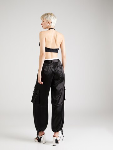 Juicy Couture Широка кройка Карго панталон в черно