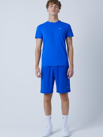 SPORTKIND - regular Pantalón deportivo 'Shorts' en azul: frente