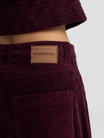 Regular Pantalon 'Barro' mandragora en violet