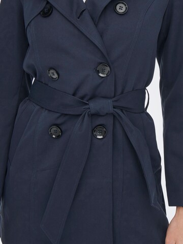 Manteau mi-saison 'Valerie' ONLY en bleu