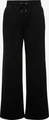 Studio Untold Wide leg Pants in Black: front