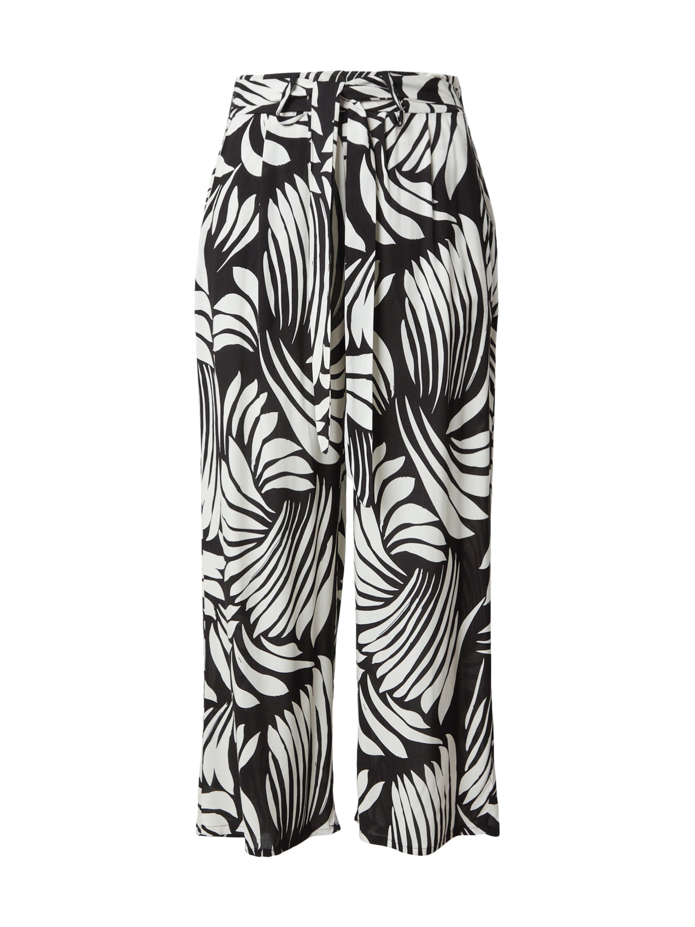 Hailys Broek 'Ci44ra' in de kleur Zwart / Wit, Productweergave