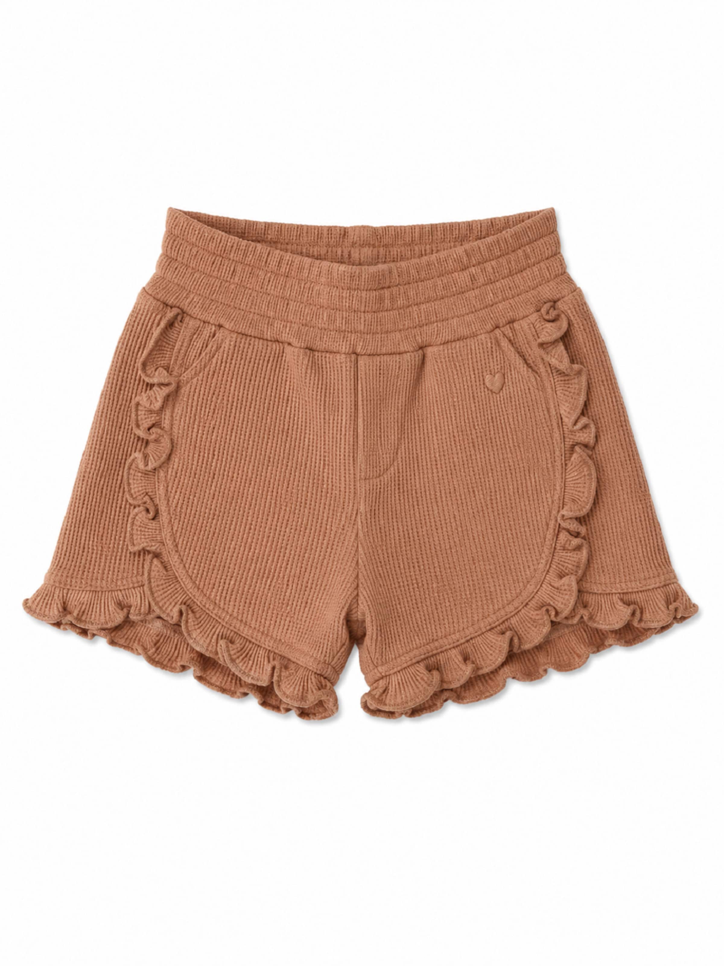 Hust & Claire Regular Pants 'HCHarmony' in Brown: front