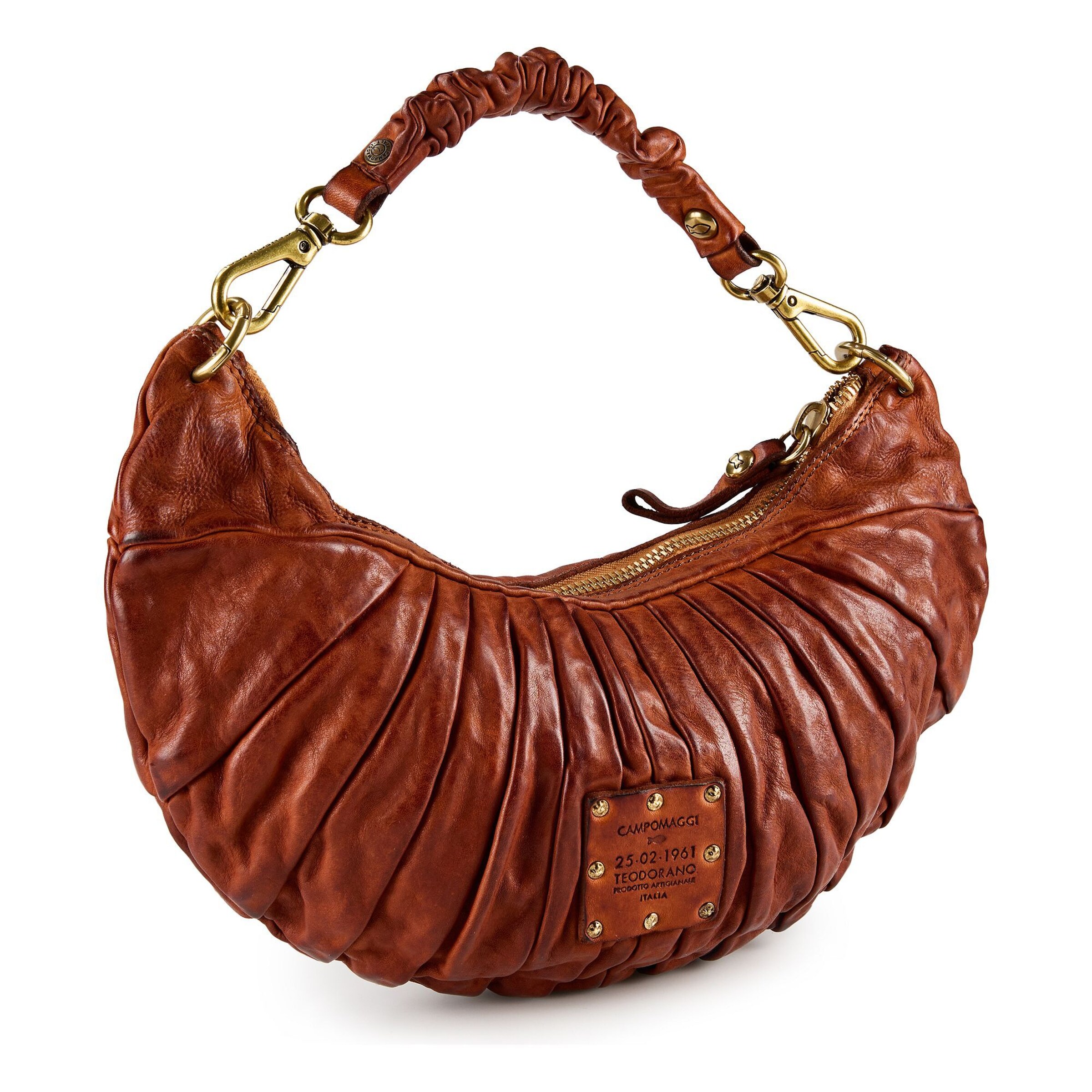 Campomaggi Shoulder bag 'Luna' in Brown