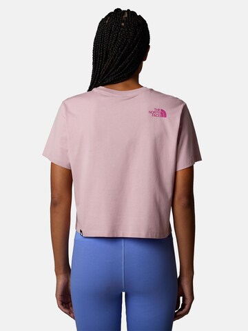 Maglietta di THE NORTH FACE in rosa