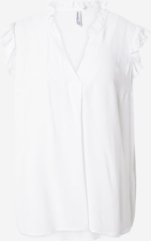 Sublevel - Blusa en blanco: frente