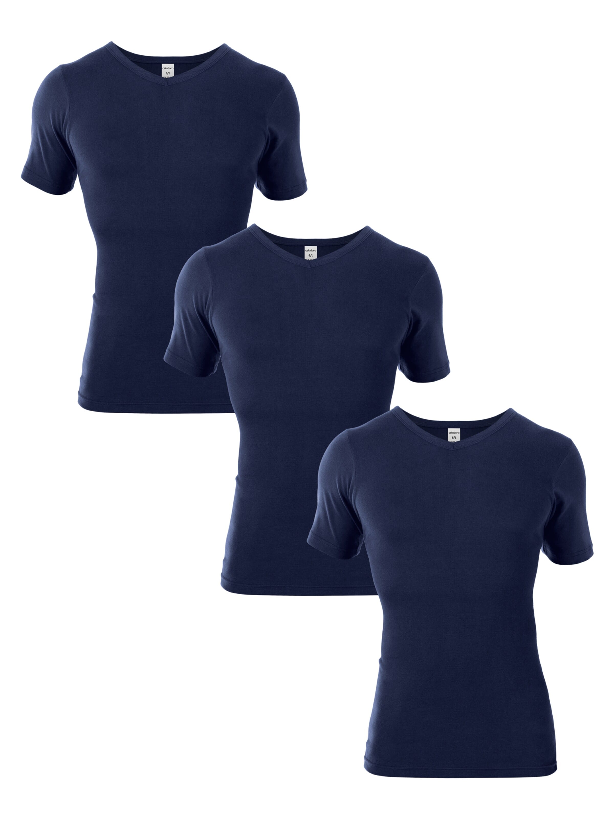 celodoro Shirt 'Exclusive' in Blue: front