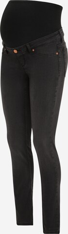Lindex Maternity Skinny Jeans 'Tova' in Black: front