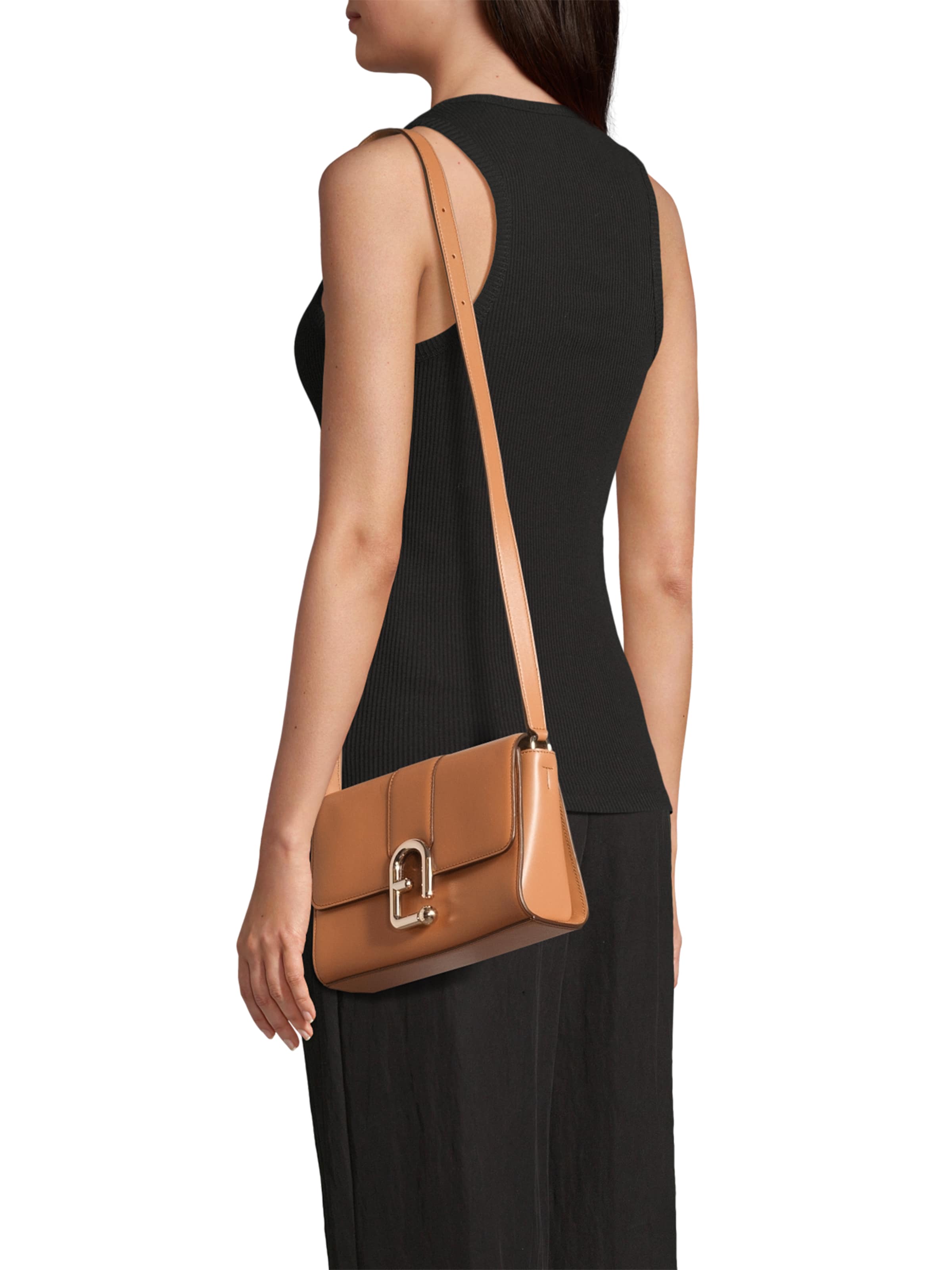 FURLA Umhängetasche 'Urban' in Braun: Vorderseite