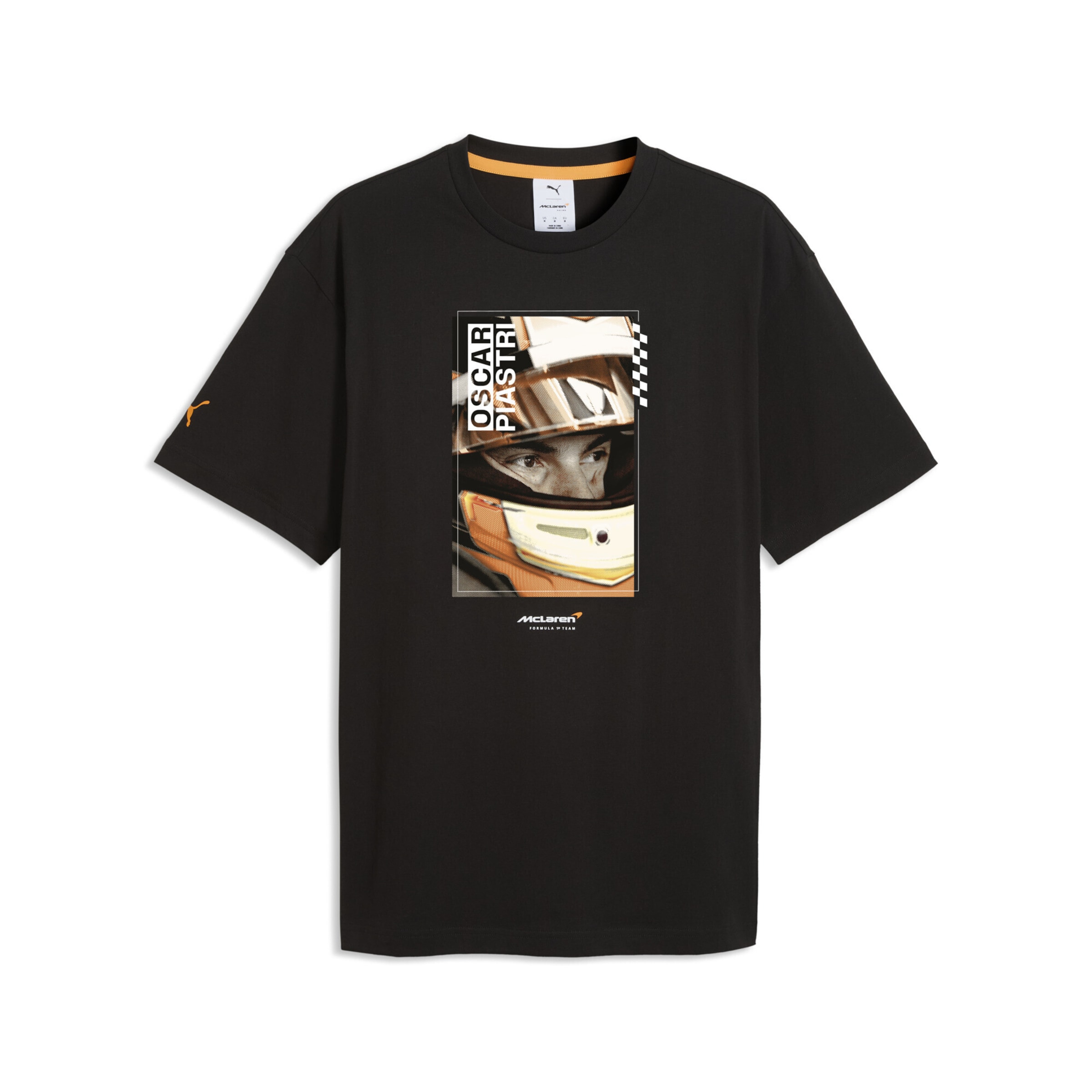 PUMA T-Shirt fonctionnel 'McLAREN MASTERCARD F1 TEAM Piastri' en S en mélange de couleurs / noir, Vue avec produit