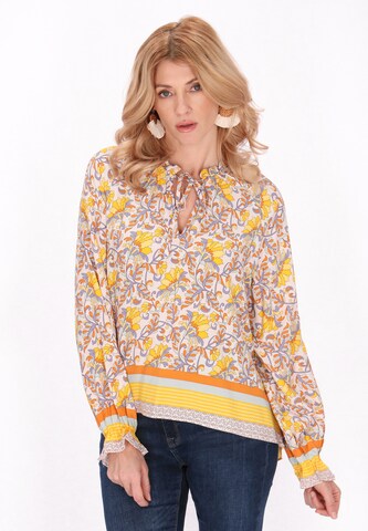 usha FESTIVAL Blouse 'Festival' in Yellow: front
