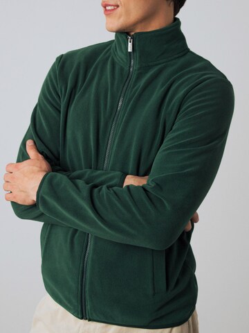 Giacca di pile di Honest Basics in verde