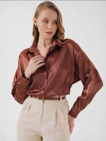 Bigdart - Blusa em castanho