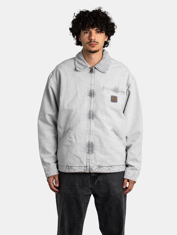 Carhartt WIP Übergangsjacke 'OG Detroit' in Grau: Vorderseite