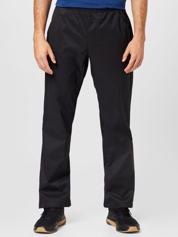 Regular Pantaloni sport de la ADIDAS GOLF pe negru: față