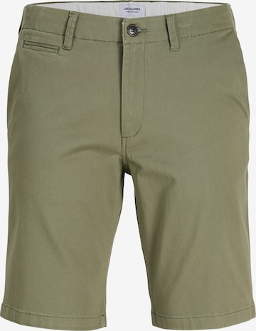 Pantaloni chino di JACK & JONES in verde: frontale
