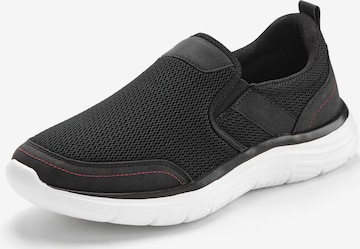 Authentic Le Jogger Slip-ons in Zwart: voorkant