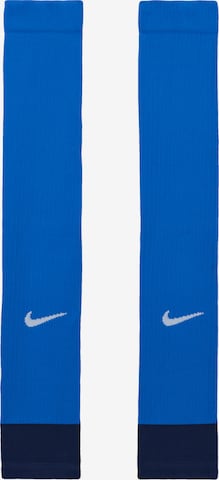 NIKE Stutzen in Blau: Vorderseite