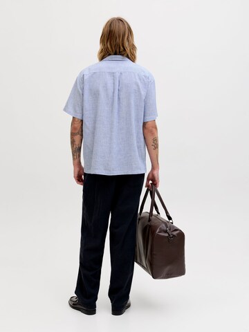 JACK & JONES - Ajuste confortable Camisa en azul