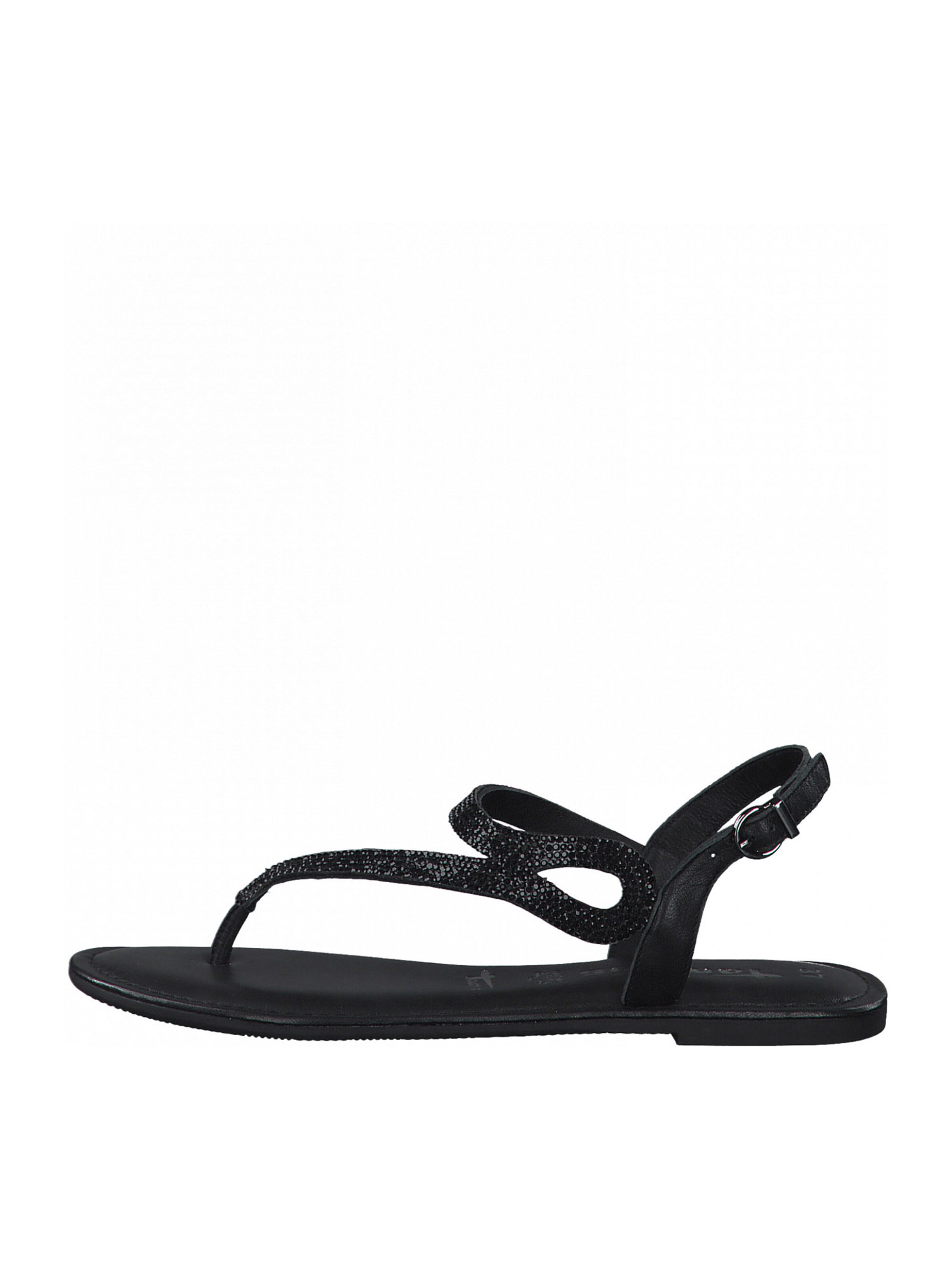 Tamaris Strap Sandals in Black