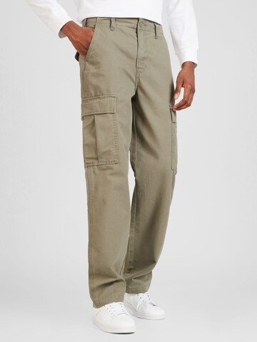 regular Jeans cargo di LEVI'S ® in verde: frontale