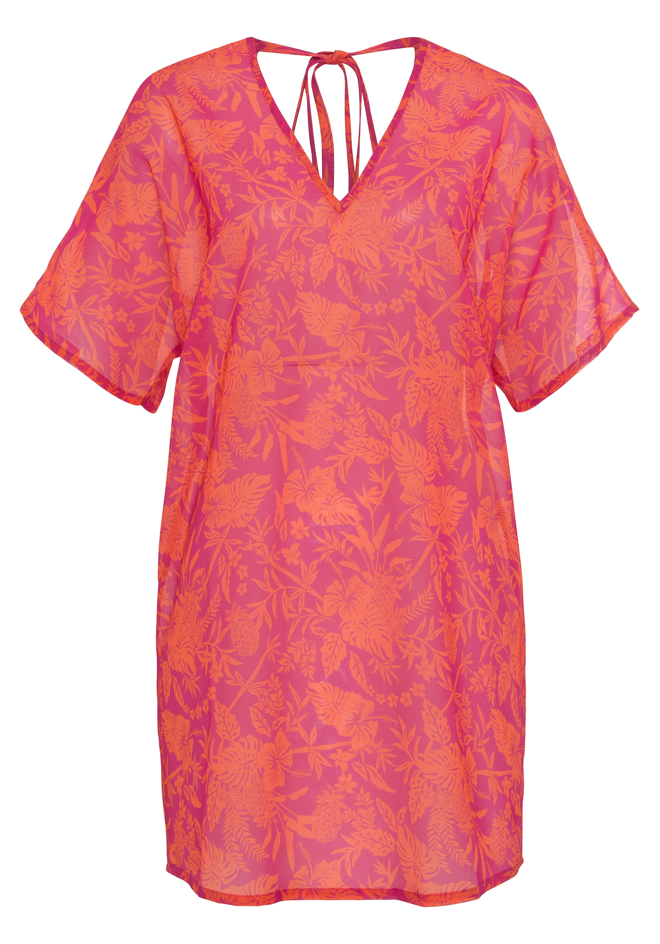 VENICE BEACH Beach dress in Pink: front
