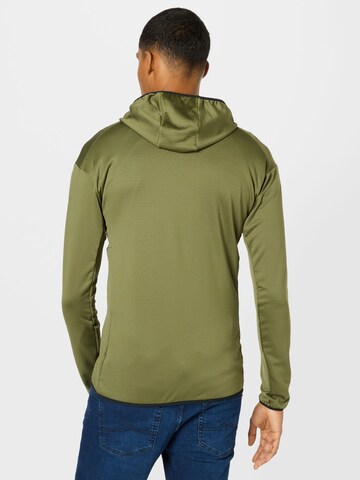ADIDAS TERREX Skinny Athletic Fleece Jacket in Green