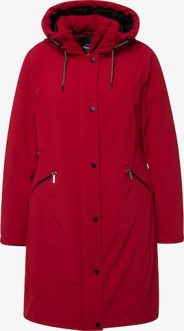 Ulla Popken Winter Jacket in Red: front