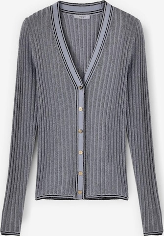 Cardigan MOTIVI en bleu : devant
