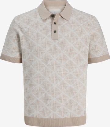 T-Shirt JACK & JONES en beige : devant