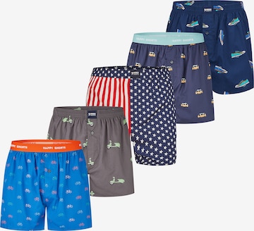 Boxers ' Motiv Mix ' Happy Shorts en mélange de couleurs : devant