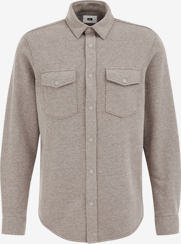 WE Fashion Kurtka przejściowa w kolorze szary: przód