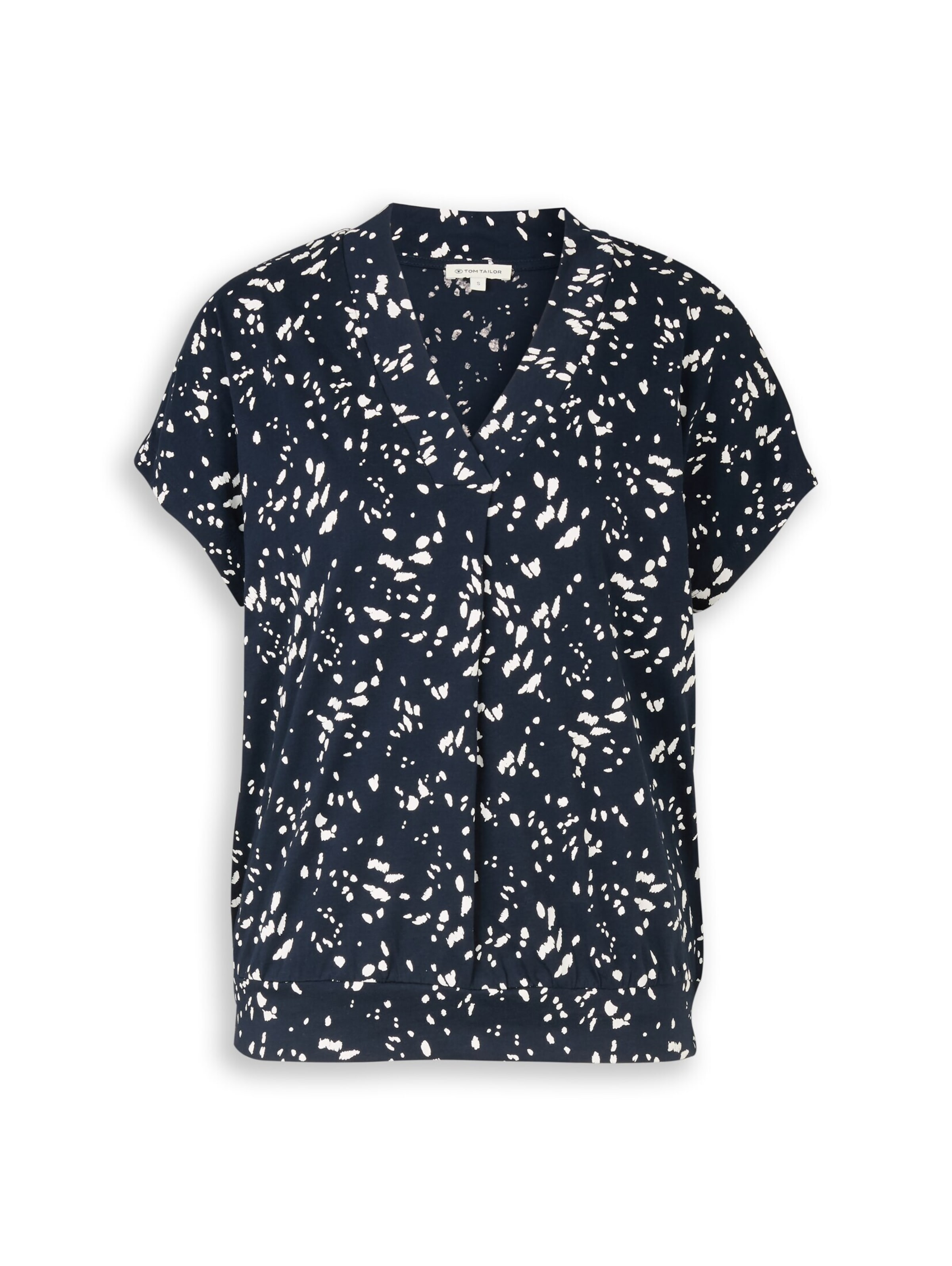 TOM TAILOR Shirt in Blue: front