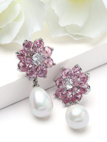 AVANT-GARDE PARIS Earrings 'Regavie' in Pink