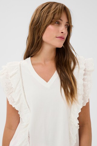 CULTURE - Camiseta 'CUMaisy Gith' en blanco