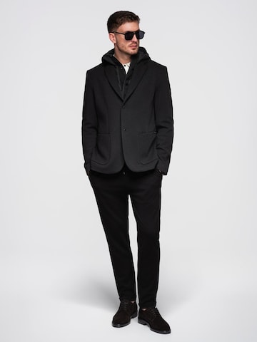 Ombre Regular fit Blazer in Black
