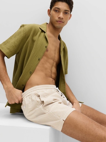 Marks & Spencer Regular Badeshorts in Beige