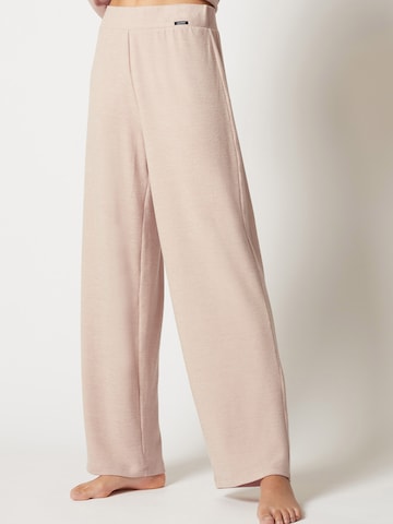 Skiny Pyjamabroek in Beige: voorkant