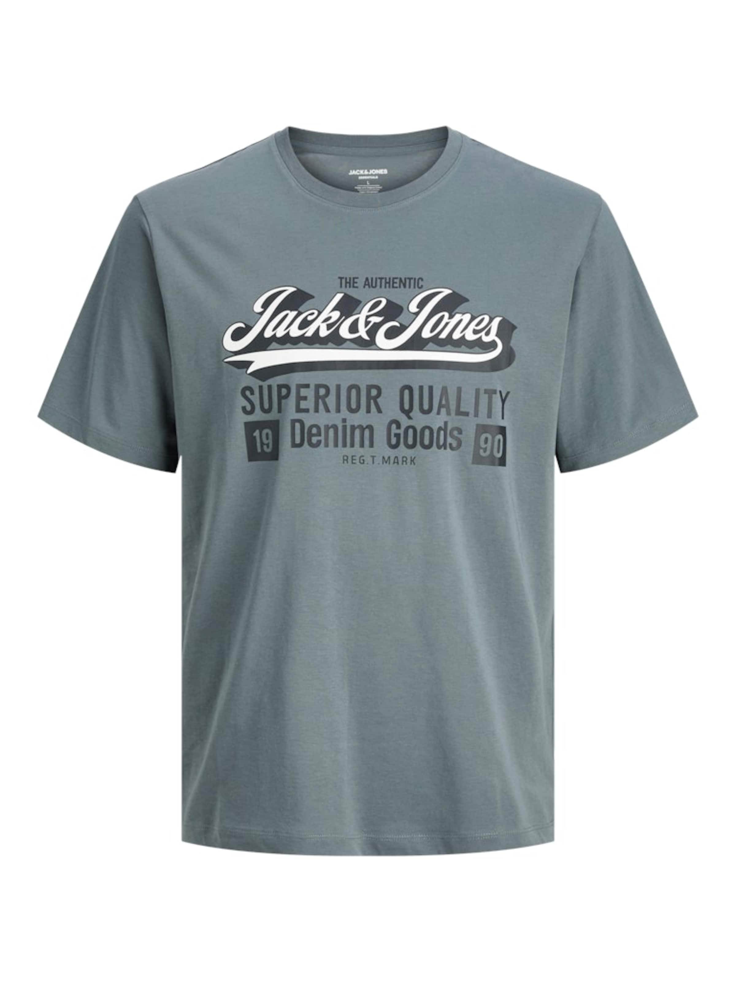 Maglietta di JACK & JONES in verde: frontale