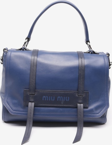 Miu Miu Handtasche One Size in Blau: predná strana