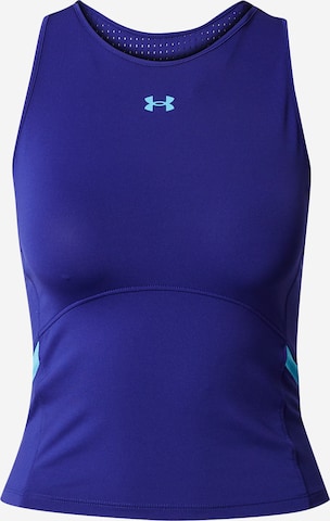 UNDER ARMOUR Sporttop in Blau: predná strana