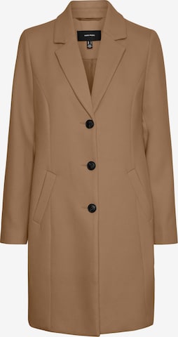 VERO MODA Between-Seasons Coat 'CALACINDY' in Brown: front