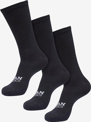 Chaussettes Urban Classics en noir : devant