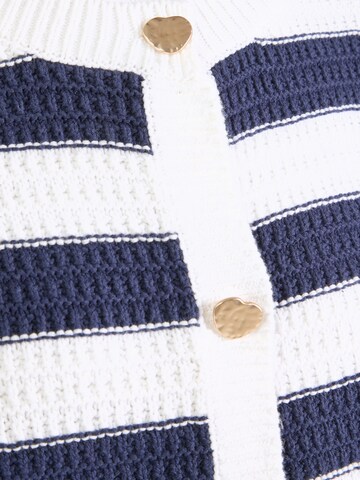 Cardigan Zwillingsherz en bleu