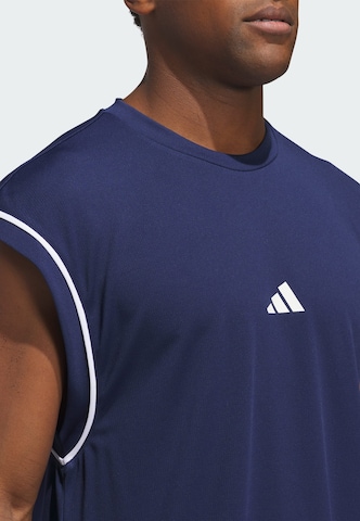 ADIDAS PERFORMANCE - Camiseta funcional 'All-World' en azul